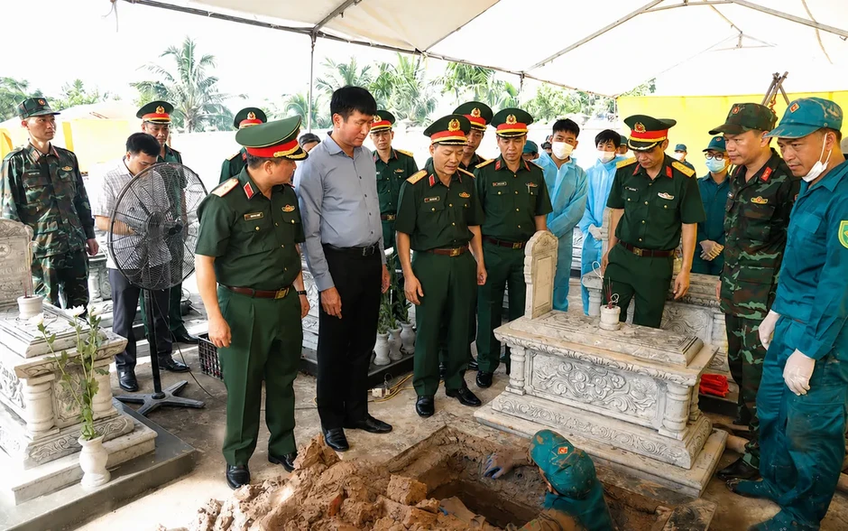 Ninh Bình nối dài hành trình tìm danh tính các liệt sĩ Ninh Bình nối dài hành trình tìm danh tính các liệt sĩ