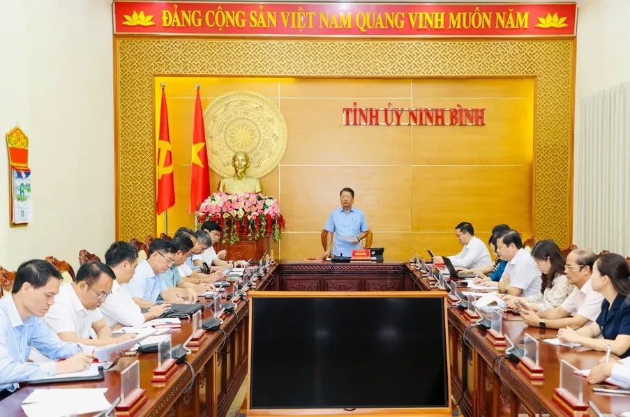 Ninh Bình quyết tâm bứt phá từ năm bản lề 2026 Ninh Bình quyết tâm bứt phá từ năm bản lề 2026