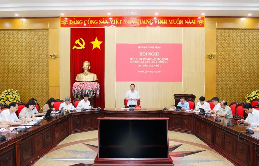 Ninh Bình quyết tâm bứt phá từ năm bản lề 2026 Ninh Bình quyết tâm bứt phá từ năm bản lề 2026