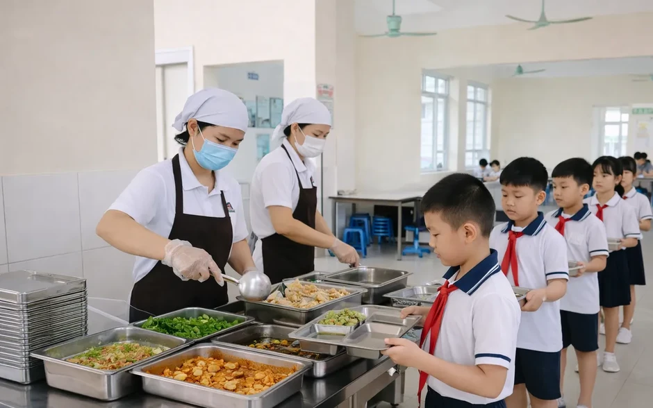Ninh Bình siết chặt an toàn thực phẩm tại các cơ sở giáo dục Ninh Bình siết chặt an toàn thực phẩm tại các cơ sở giáo dục