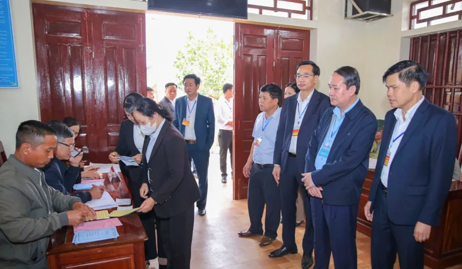 Ninh Bình: Số cử tri trong danh sách đi bầu cử đạt 99,6% Ninh Bình: Số cử tri trong danh sách đi bầu cử đạt 99,6%