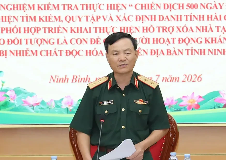 Ninh Bình: Từ những phần mộ chưa tên đến những mái nhà mới của nghĩa tình đồng đội Ninh Bình: Từ những phần mộ chưa tên đến những mái nhà mới của nghĩa tình đồng đội