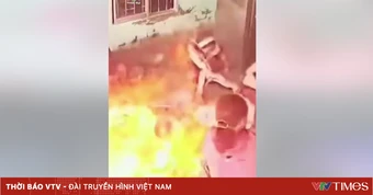Nổ bình gas mini, 3 người nhập viện