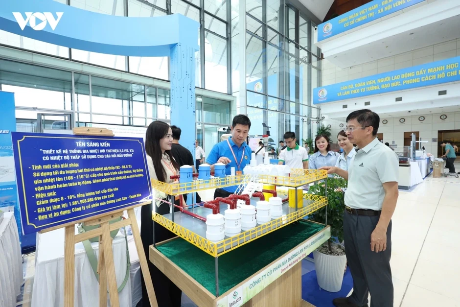 Nơi hội tụ những dấu ấn sáng tạo của người lao động Việt Nam Nơi hội tụ những dấu ấn sáng tạo của người lao động Việt Nam