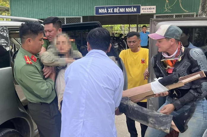 Nữ du khách người Pháp gặp nạn ở Quảng Ngãi Nữ du khách người Pháp gặp nạn ở Quảng Ngãi