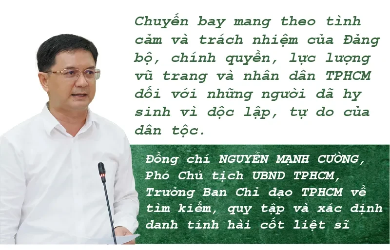 Nửa thế kỷ chờ đợi, 3 giờ và chuyến bay mang ký hiệu HY VỌNG Nửa thế kỷ chờ đợi, 3 giờ và chuyến bay mang ký hiệu HY VỌNG