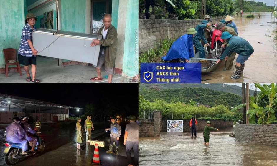 Nước lũ dâng cao, nhiều khu vực miền núi Bắc Ninh bị cô lập Nước lũ dâng cao, nhiều khu vực miền núi Bắc Ninh bị cô lập
