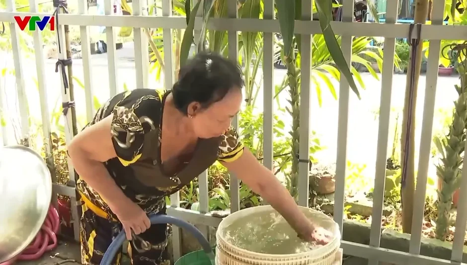 Nước sạch chưa được đấu nối hoàn thiện, hàng trăm hộ dân ở Đồng Tháp sử dụng nước sông ô nhiễm Nước sạch chưa được đấu nối hoàn thiện, hàng trăm hộ dân ở Đồng Tháp sử dụng nước sông ô nhiễm