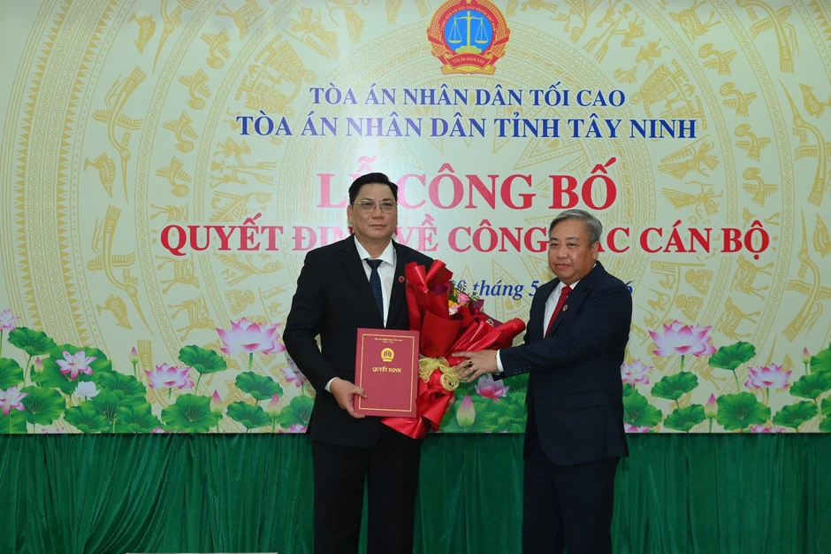 Ông Phùng Văn Hải giữ chức Chánh án TAND tỉnh Tây Ninh Ông Phùng Văn Hải giữ chức Chánh án TAND tỉnh Tây Ninh