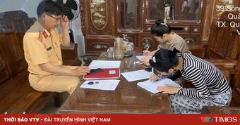 Phạt 16,5 triệu đồng 3 người liên quan vụ 2 thiếu nữ đầu trần, đi xe máy ngược chiều trên cao tốc