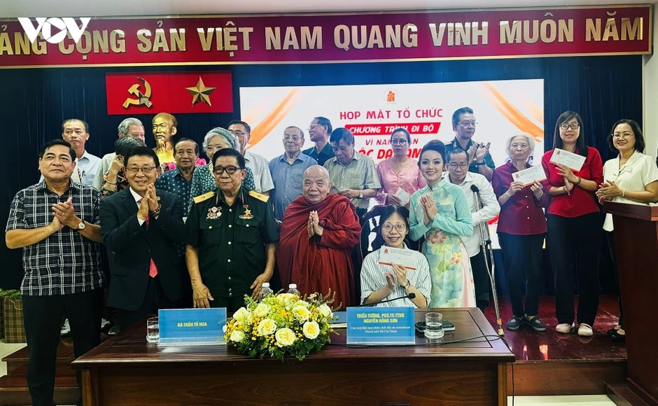 Phát động chương trình đi bộ cộng đồng "vì nạn nhân da cam" tại TP.HCM