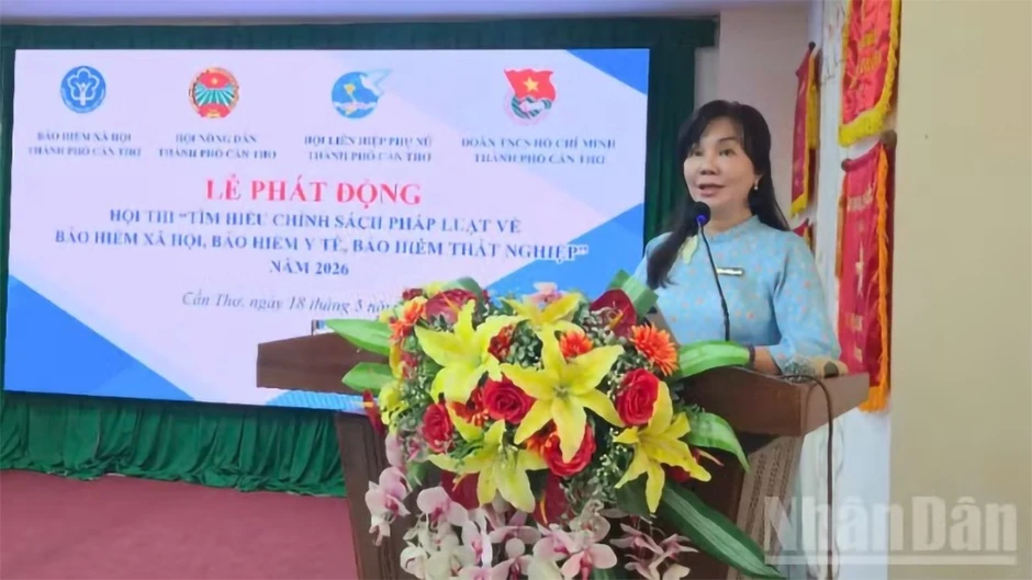 Phát động Hội thi “Tìm hiểu chính sách pháp luật về bảo hiểm xã hội, bảo hiểm y tế và bảo hiểm thất nghiệp” năm 2026 Phát động Hội thi “Tìm hiểu chính sách pháp luật về bảo hiểm xã hội, bảo hiểm y tế và bảo hiểm thất nghiệp” năm 2026
