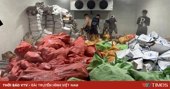 Phát hiện 6.000 kg chân lợn không rõ nguồn gốc