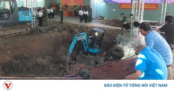 Phát hiện 8 bộ hài cốt liệt sĩ, 7 di vật kèm theo tại Công viên Lê Thị Riêng