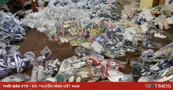 Phát hiện đường dây kinh doanh giày giả nhãn hiệu nổi tiếng tại Thái Nguyên