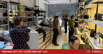 Phát hiện hàng nghìn sản phẩm hàng hiệu chưa rõ nguồn gốc trị giá hàng tỷ đồng