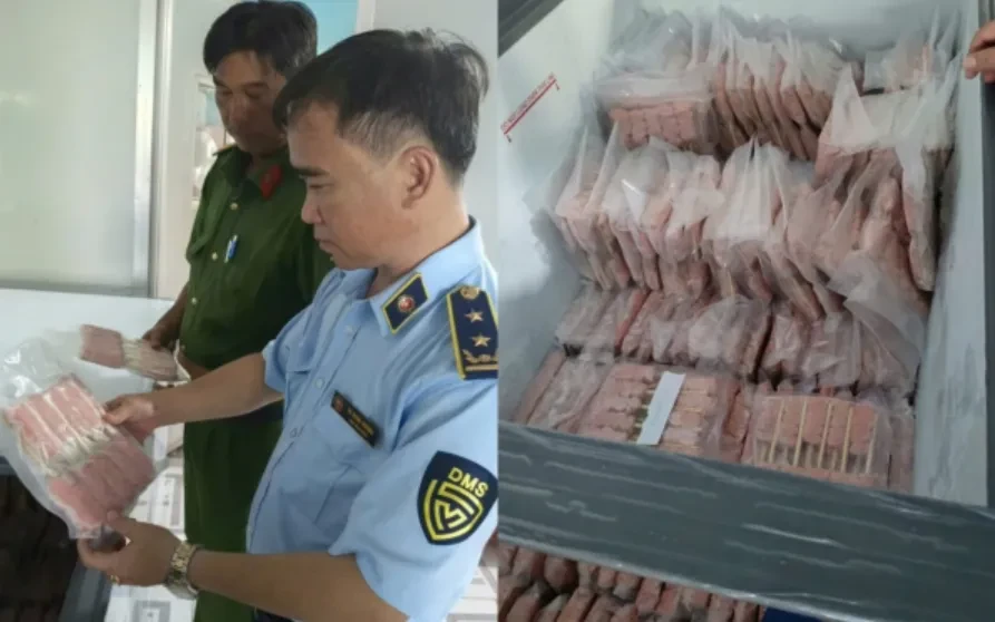 Phát hiện hơn 130kg nem không rõ nguồn gốc chuẩn bị đưa ra thị trường Phát hiện hơn 130kg nem không rõ nguồn gốc chuẩn bị đưa ra thị trường