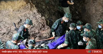 Phát hiện hơn 30 hài cốt liệt sĩ tại khu tưởng niệm liệt sĩ Lê Thị Riêng