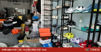 Phát hiện hơn 7.600 đôi giày, dép giả nhãn hiệu tại Ninh Bình