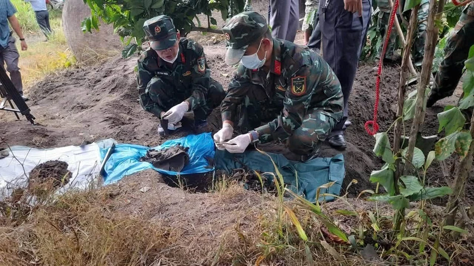 Phát hiện thêm 1 hài cốt liệt sĩ tại Đồi Cư Jú ở Đắk Lắk Phát hiện thêm 1 hài cốt liệt sĩ tại Đồi Cư Jú ở Đắk Lắk
