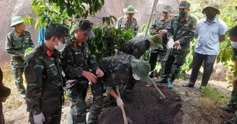 Phát hiện thêm 1 hài cốt liệt sĩ tại Đồi Cư Jú ở Đắk Lắk