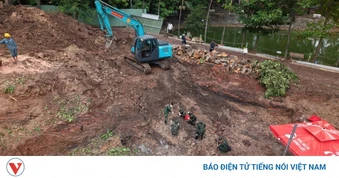 Phát hiện thêm 11 bộ hài cốt liệt sĩ cùng các di vật tại Công viên Lê Thị Riêng
