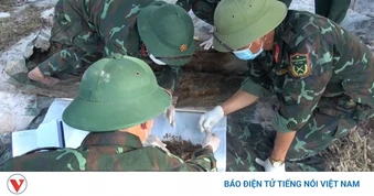 Phát hiện thêm một hài cốt liệt sĩ tại khu vực từng quy tập 83 liệt sĩ ở Huế