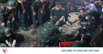 Phát hiện thêm nhiều bộ hài cốt liệt sĩ ở Công viên Lê Thị Riêng