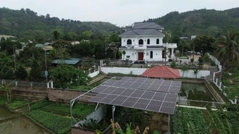 Phát triển điện mặt trời mái nhà ở vùng cao