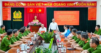 Phó Bí thư Thành ủy TPHCM Nguyễn Phước Lộc: Biểu dương sự tận tâm, tận hiến trấn áp tội phạm ma túy của Công an TPHCM