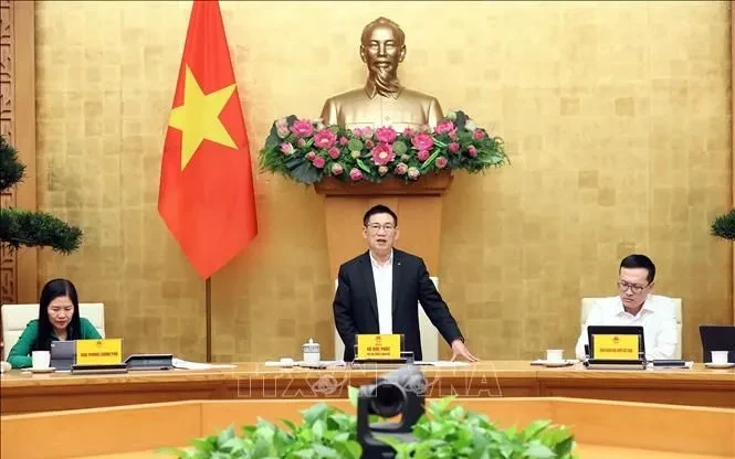 Phó Thủ tướng Hồ Đức Phớc chủ trì cuộc họp Ban Chỉ đạo Phòng chống rửa tiền Phó Thủ tướng Hồ Đức Phớc chủ trì cuộc họp Ban Chỉ đạo Phòng chống rửa tiền