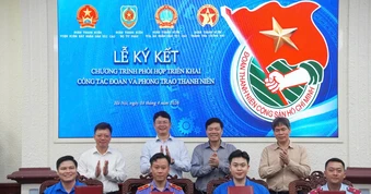 Phối hợp công tác Đoàn và phong trào thanh niên giữa bốn cơ quan Khối Nội chính