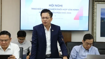 Phối hợp vận hành hệ thống điện mùa khô 2026