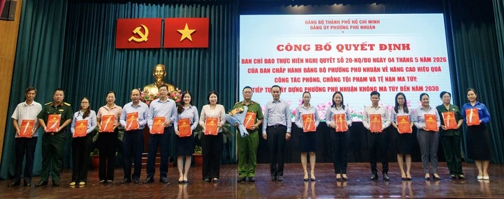 Phú Nhuận có câu lạc bộ phường không ma túy, xây dựng địa bàn không ma túy đến 2030 Phú Nhuận có câu lạc bộ phường không ma túy, xây dựng địa bàn không ma túy đến 2030