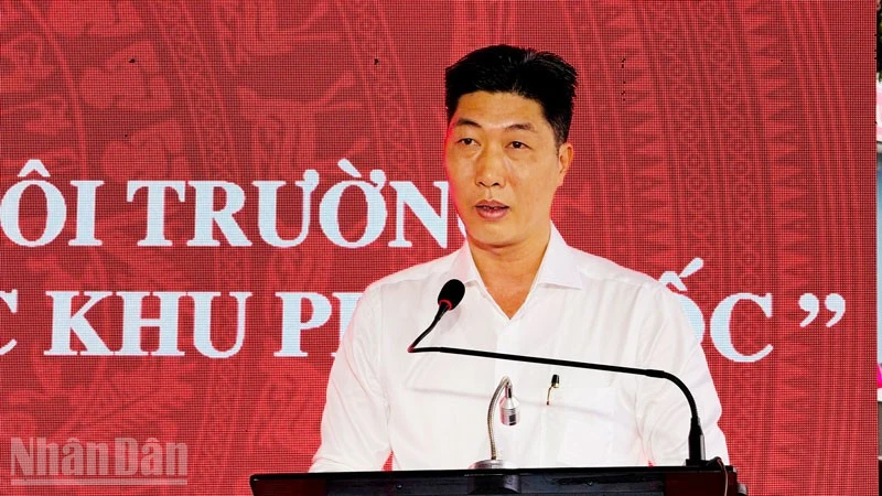 Phú Quốc ra mắt mô hình bảo vệ tài nguyên và an toàn thực phẩm hướng tới APEC 2027 Phú Quốc ra mắt mô hình bảo vệ tài nguyên và an toàn thực phẩm hướng tới APEC 2027