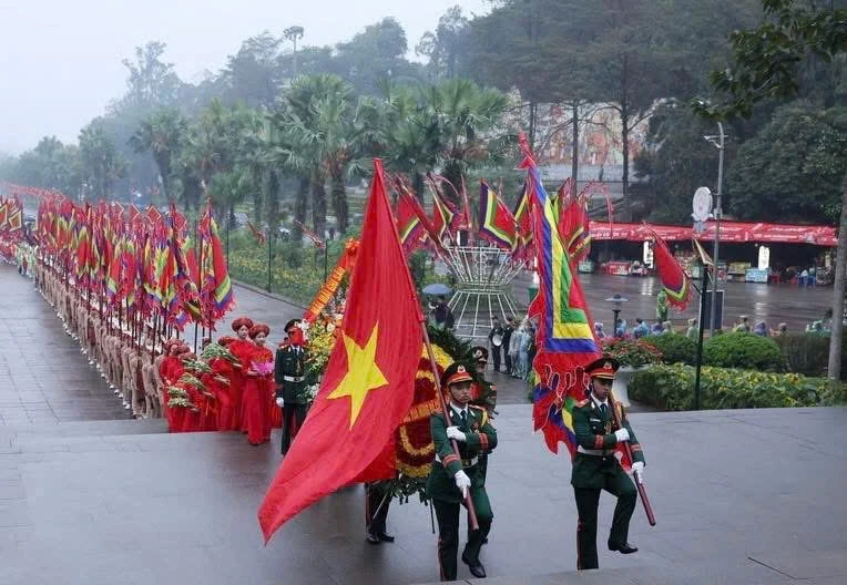 Phú Thọ huy động 1.000 cán bộ, chiến sỹ bảo đảm an ninh dịp Giỗ Tổ Hùng Vương 2026 Phú Thọ huy động 1.000 cán bộ, chiến sỹ bảo đảm an ninh dịp Giỗ Tổ Hùng Vương 2026