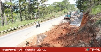 Phú Thọ khẩn trương khắc phục sạt lở trên tỉnh lộ 433