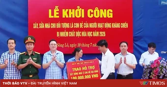Phú Thọ khởi công xây mới, sửa chữa nhà cho con đẻ của người hoạt động kháng chiến nhiễm chất độc hóa học
