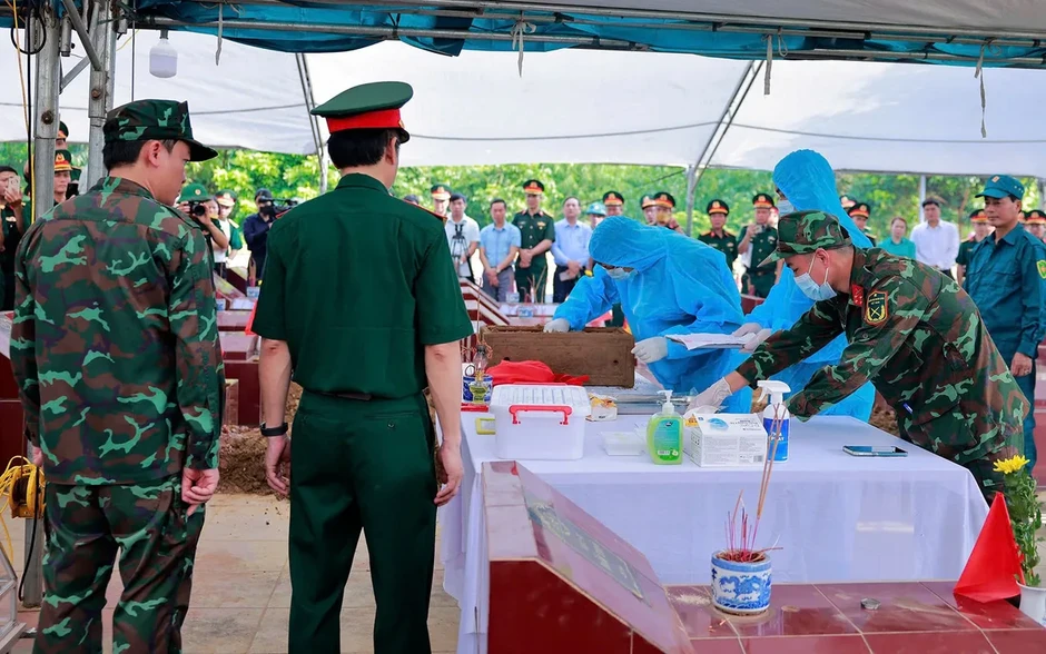 Phú Thọ lấy mẫu ADN hài cốt liệt sĩ chưa xác định danh tính, phấn đấu hoàn thành trước tháng 3/2027 Phú Thọ lấy mẫu ADN hài cốt liệt sĩ chưa xác định danh tính, phấn đấu hoàn thành trước tháng 3/2027