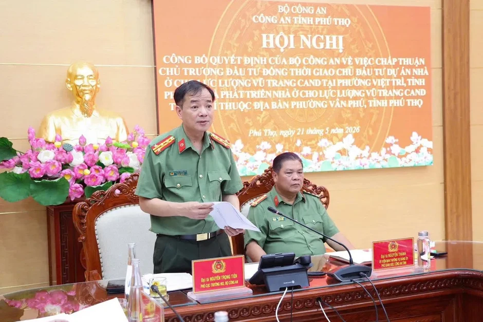 Phú Thọ triển khai dự án hơn 900 căn nhà ở cho lực lượng vũ trang CAND Phú Thọ triển khai dự án hơn 900 căn nhà ở cho lực lượng vũ trang CAND