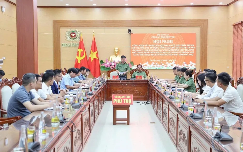 Phú Thọ triển khai dự án hơn 900 căn nhà ở cho lực lượng vũ trang CAND Phú Thọ triển khai dự án hơn 900 căn nhà ở cho lực lượng vũ trang CAND