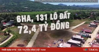 Phú Thọ yêu cầu làm rõ bất cập tại khu tái định cư vùng sạt lở sau phản ánh của VTV