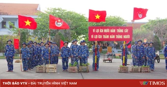 Phủ xanh Trường Sa mừng sinh nhật Bác