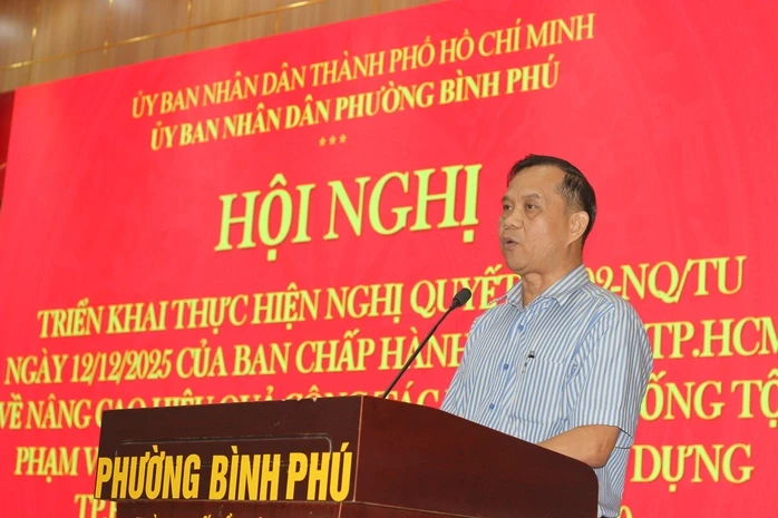 Phường Bình Phú phấn đấu là phường không ma túy vào cuối năm 2027 Phường Bình Phú phấn đấu là phường không ma túy vào cuối năm 2027