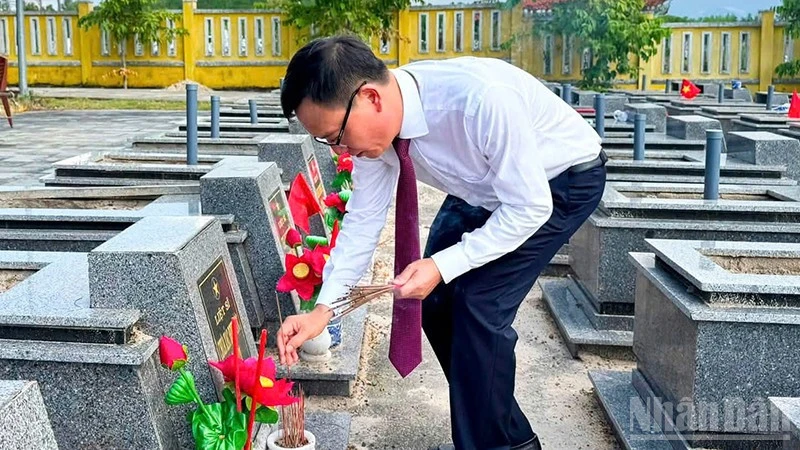 Phường Điện Bàn Bắc nỗ lực xác định danh tính của liệt sĩ Phường Điện Bàn Bắc nỗ lực xác định danh tính của liệt sĩ