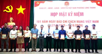 Phường Long Thành luôn đồng hành cùng các cơ quan báo chí