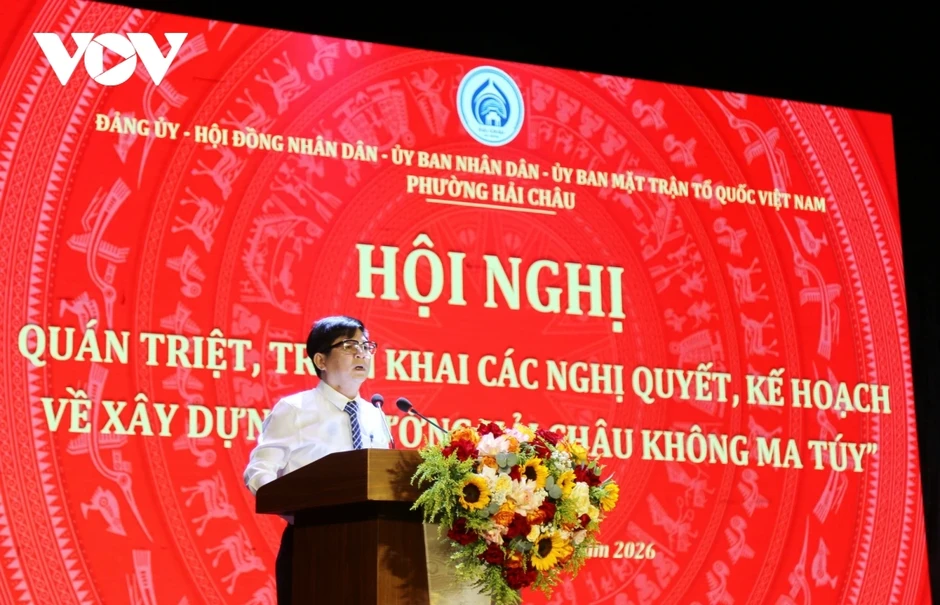 Phường trung tâm Đà Nẵng đặt mục tiêu “3 không”, giảm 90% tội phạm ma túy năm 2026 Phường trung tâm Đà Nẵng đặt mục tiêu “3 không”, giảm 90% tội phạm ma túy năm 2026