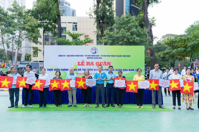 Phường trung tâm Thành phố Hồ Chí Minh ra quân chỉnh trang đô thị Phường trung tâm Thành phố Hồ Chí Minh ra quân chỉnh trang đô thị