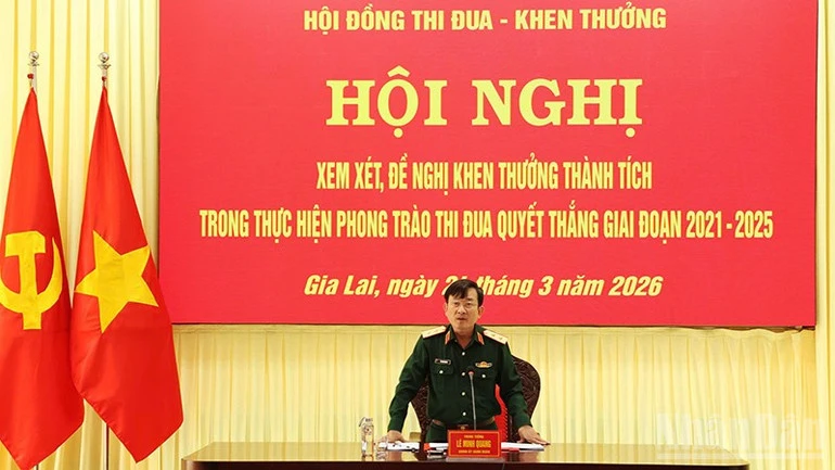 Quân đoàn 34: Tôn vinh điển hình xuất sắc, lan tỏa phong trào thi đua quyết thắng Quân đoàn 34: Tôn vinh điển hình xuất sắc, lan tỏa phong trào thi đua quyết thắng