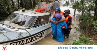 Quân đội sẵn sàng lực lượng ứng phó mưa lũ, sạt lở tại Bắc Bộ và Bắc Trung Bộ